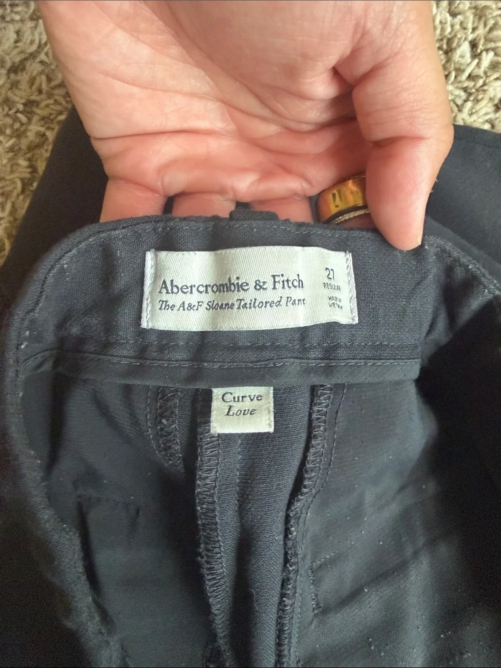 Abercrombie & Fitch Sloane Tailored Pant